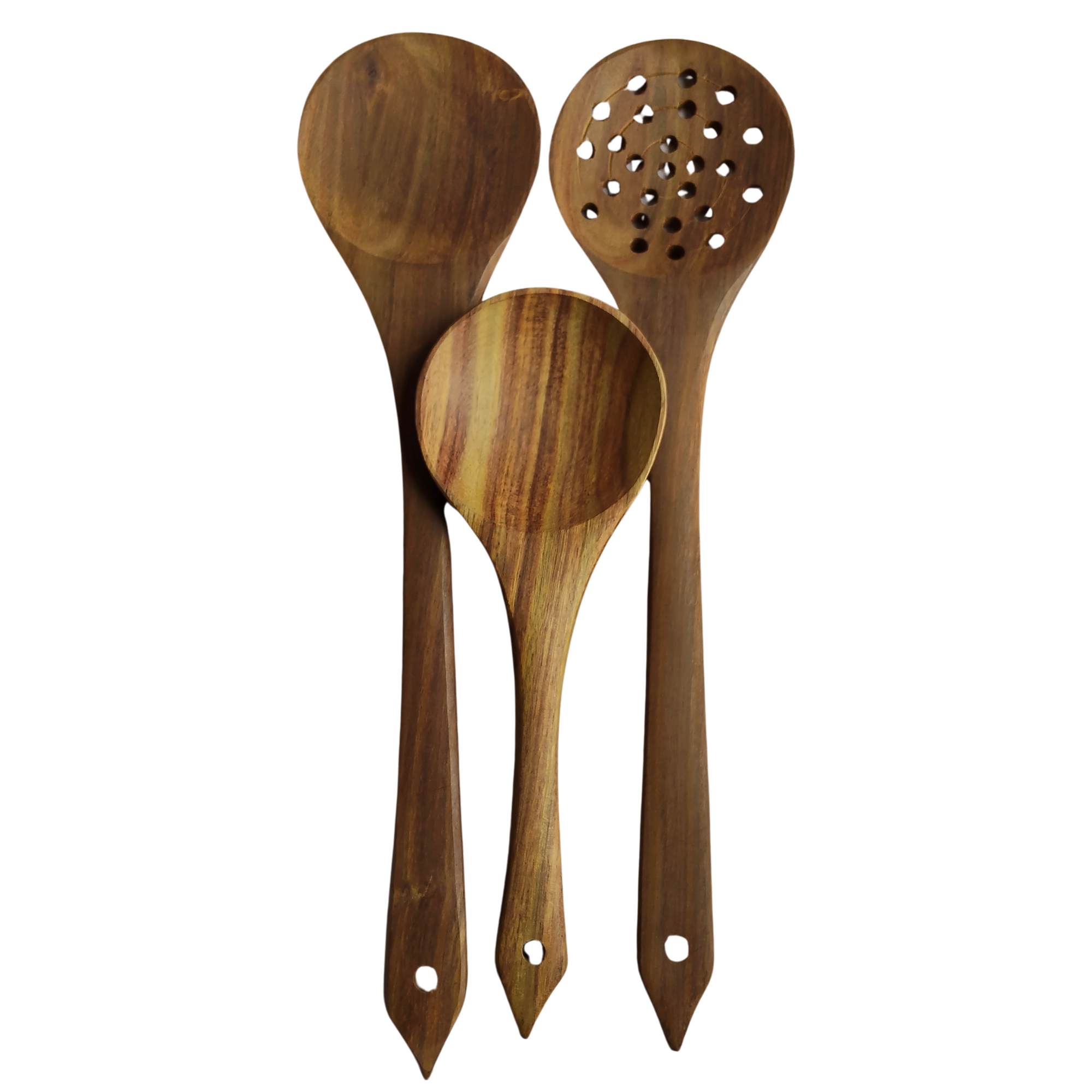 Premium Wooden Cutlery Set/Cooking utensils/Cooking Spoons (Without Chemical Polish) – 7 Pieces