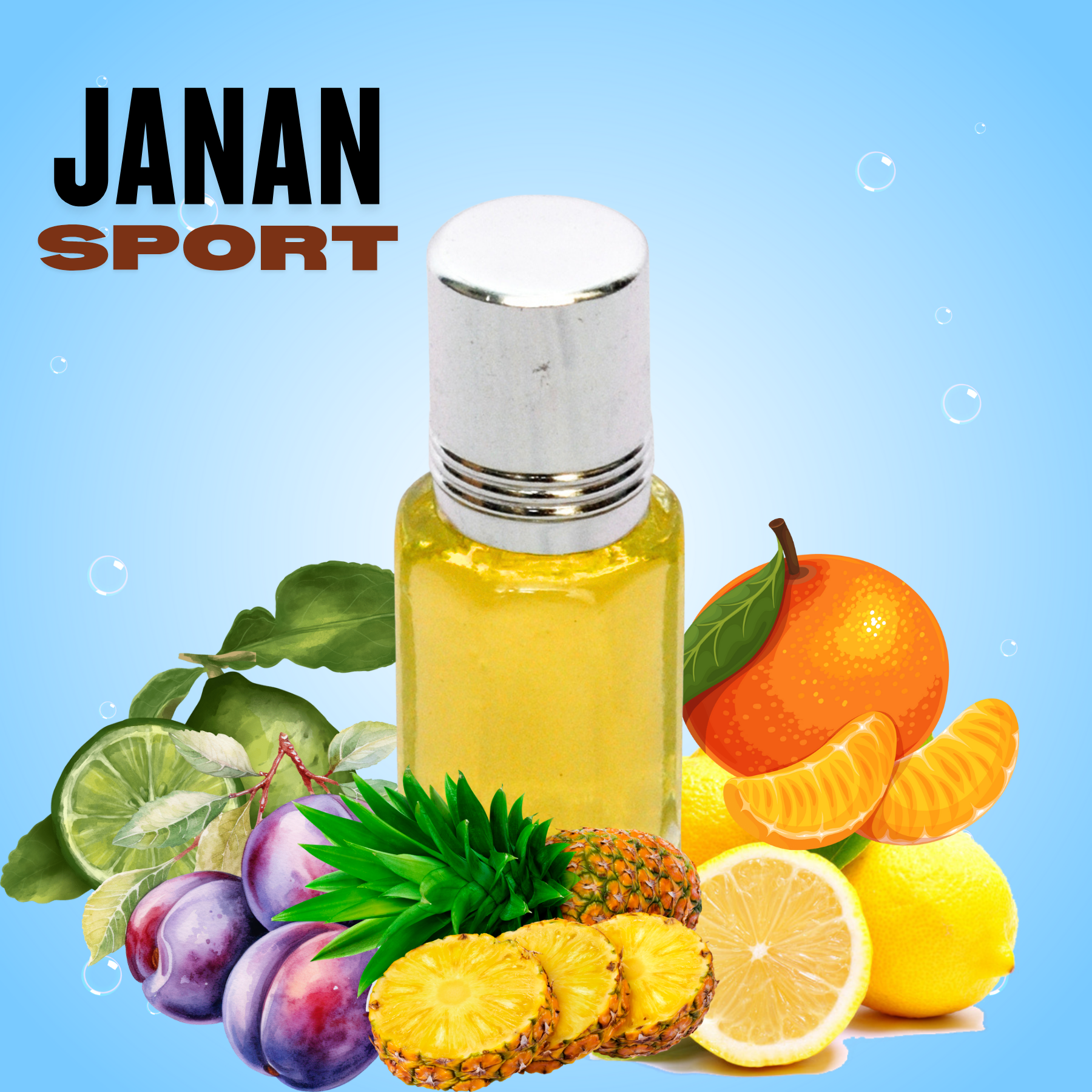 Janan Sport Attar/Perfume Oil-100% original fragrance